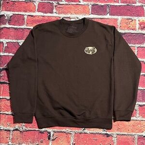 Men's Dark Brown Crewneck Sweater